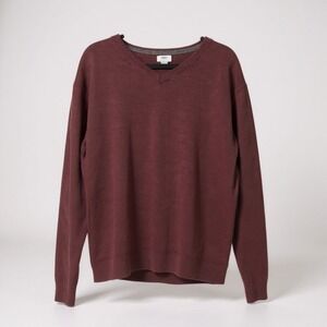 Old Navy Mens Burgundy V-Neck Sweater‎ XXL